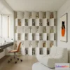 1583599 - Minimalist Style Interior 3D Blocks - Study Room 3D Model - 266 3D Max