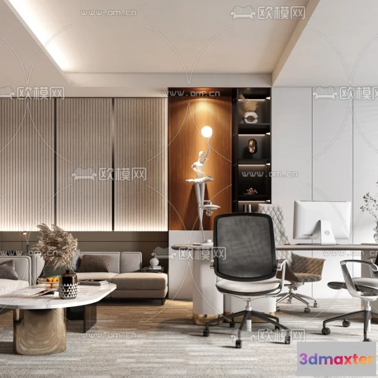 1112232 - Director Office 3D Scenes - 1391