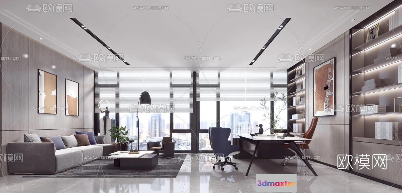 1112240 - Director Office 3D Scenes - 1395