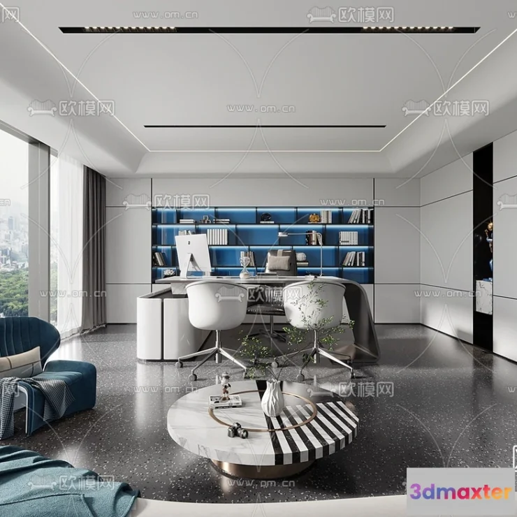 1112244 - Director Office 3D Scenes - 1397