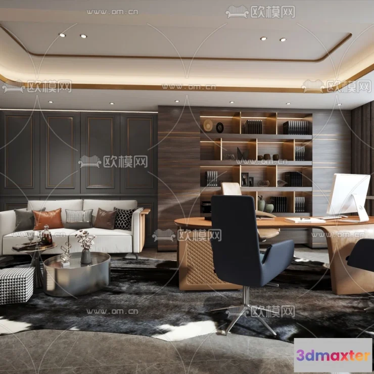 1112246 - Director Office 3D Scenes - 1398