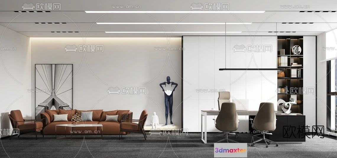 1112258 - Director Office 3D Scenes - 1404