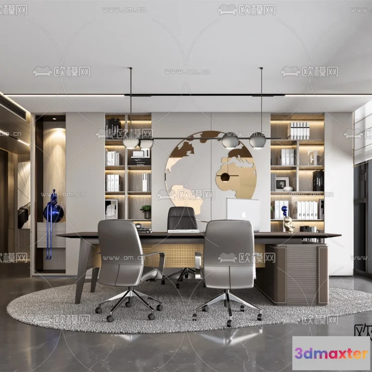 1112270 - Director Office 3D Scenes - 1410