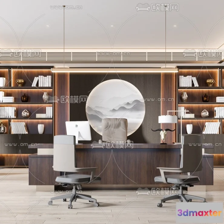 1112282 - Director Office 3D Scenes - 1416