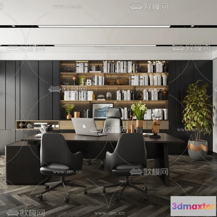 1112284 - Director Office 3D Scenes - 1417