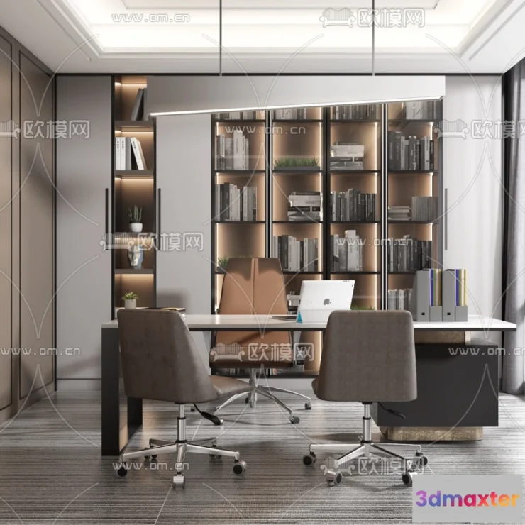 1112286 - Director Office 3D Scenes - 1418