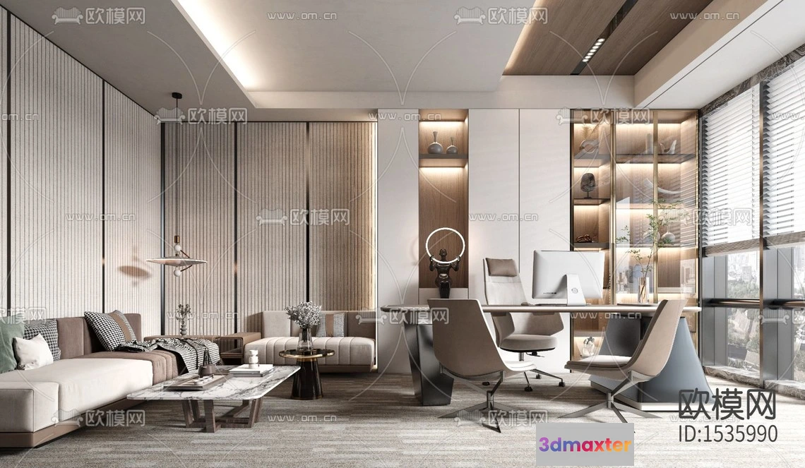 1112290 - Director Office 3D Scenes - 1420