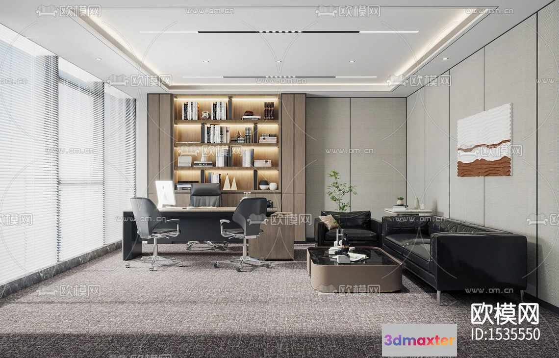 1112292 - Director Office 3D Scenes - 1421