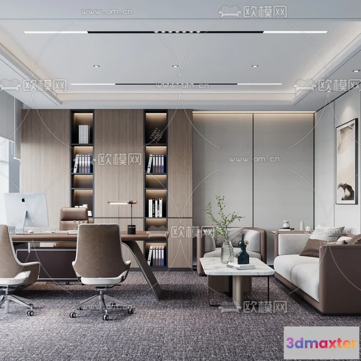 1112296 - Director Office 3D Scenes - 1423