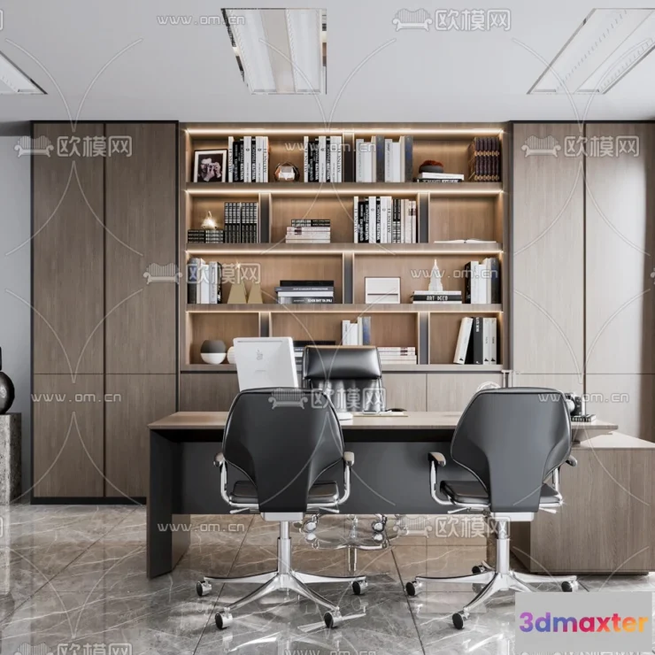 1112300 - Director Office 3D Scenes - 1425