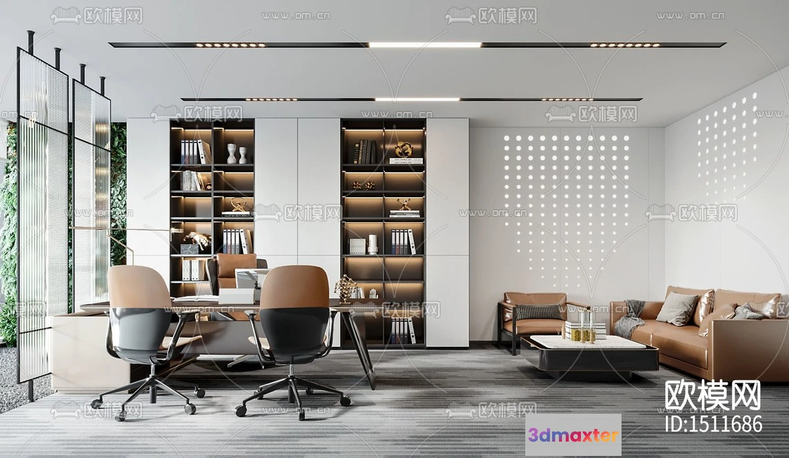 1112304 - Director Office 3D Scenes - 1427