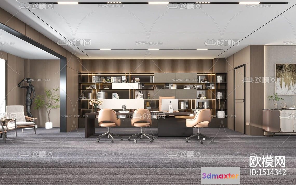 1112306 - Director Office 3D Scenes - 1428