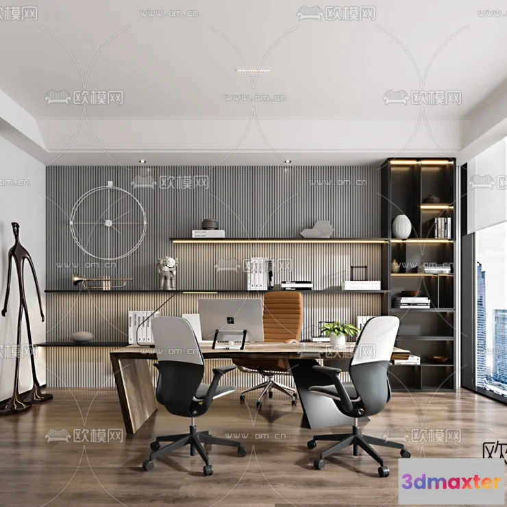 1112314 - Director Office 3D Scenes - 1432