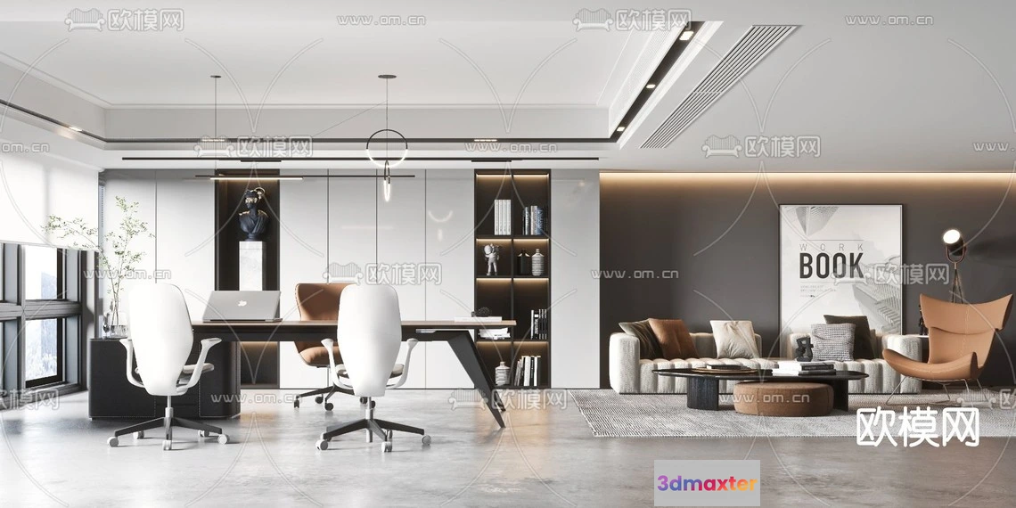 1112324 - Director Office 3D Scenes - 1437