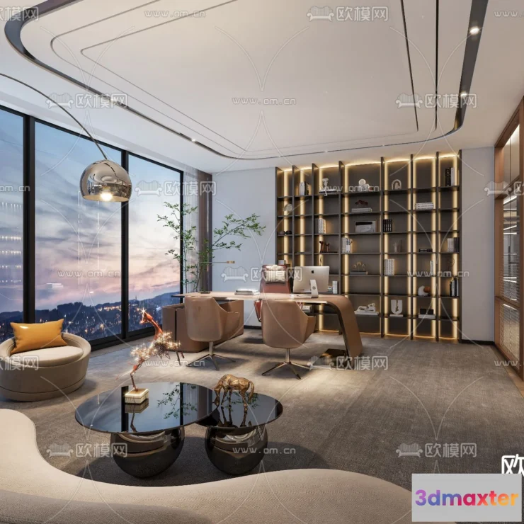 1112328 - Director Office 3D Scenes - 1439