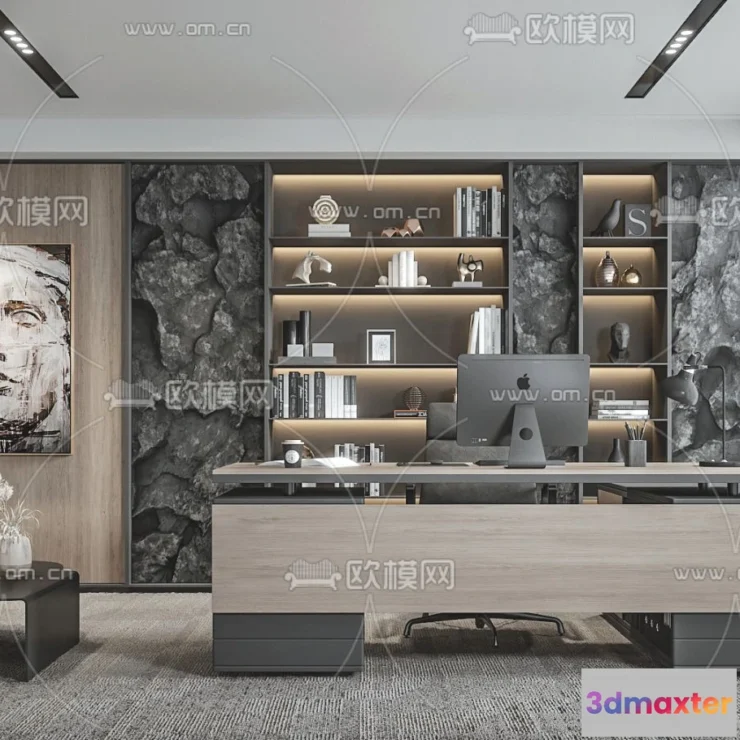 1112330 - Director Office 3D Scenes - 1440