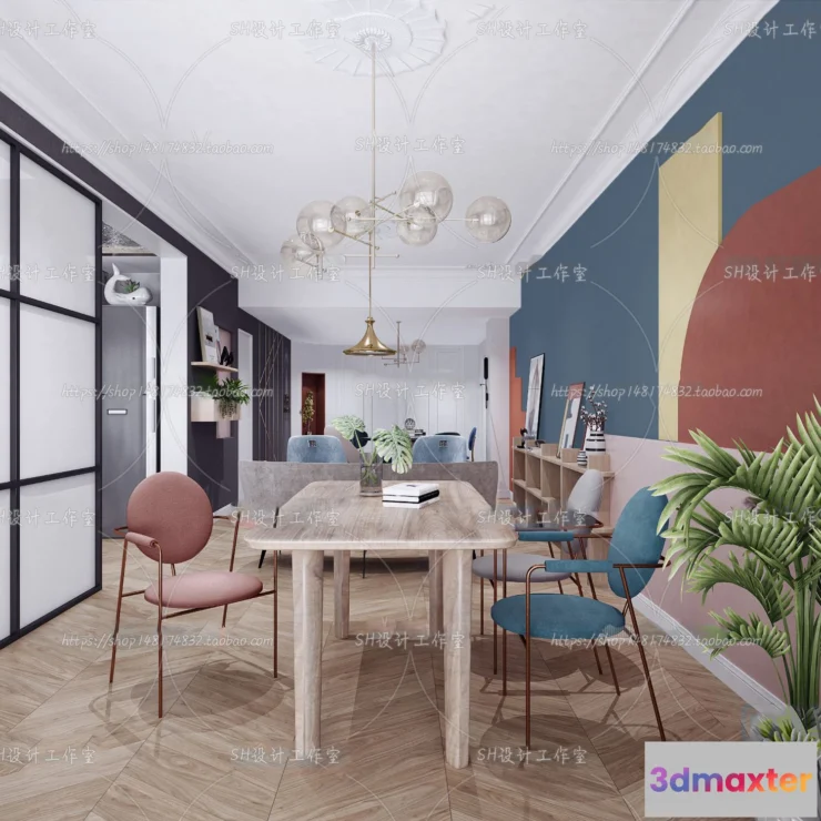 1119038 - OFFICE 3D SCENES - VRAY RENDER - 01