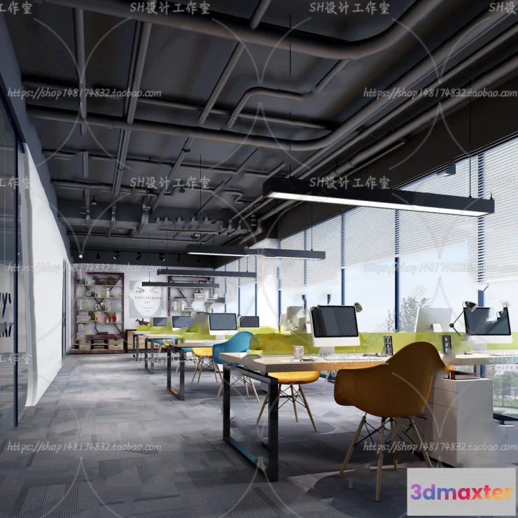 1119044 - OFFICE 3D SCENES - VRAY RENDER - 04