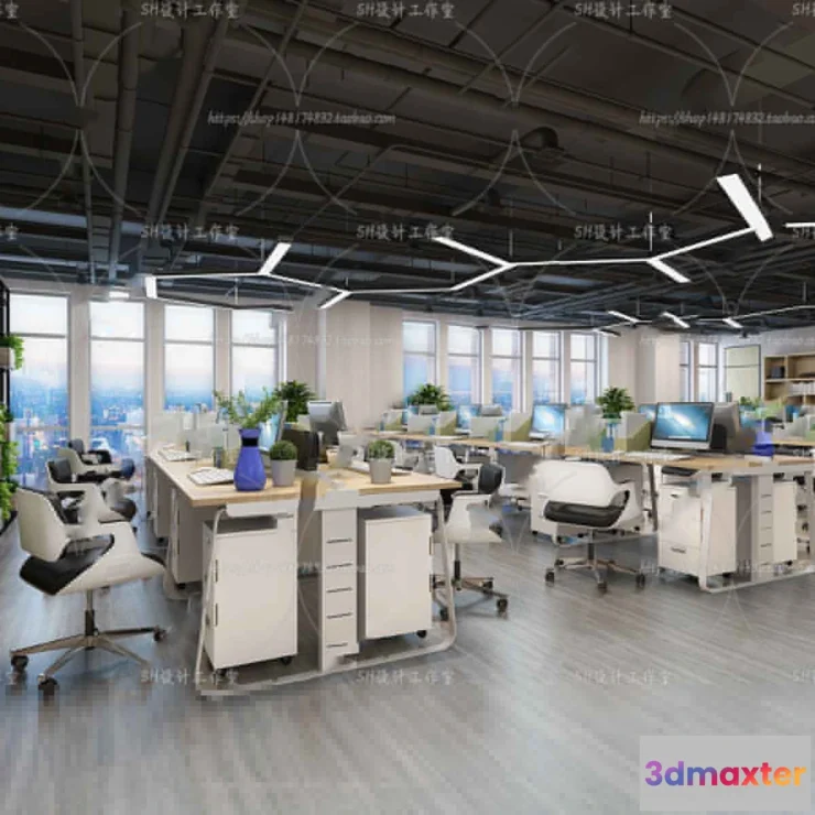 1119074 - OFFICE 3D SCENES - VRAY RENDER - 19
