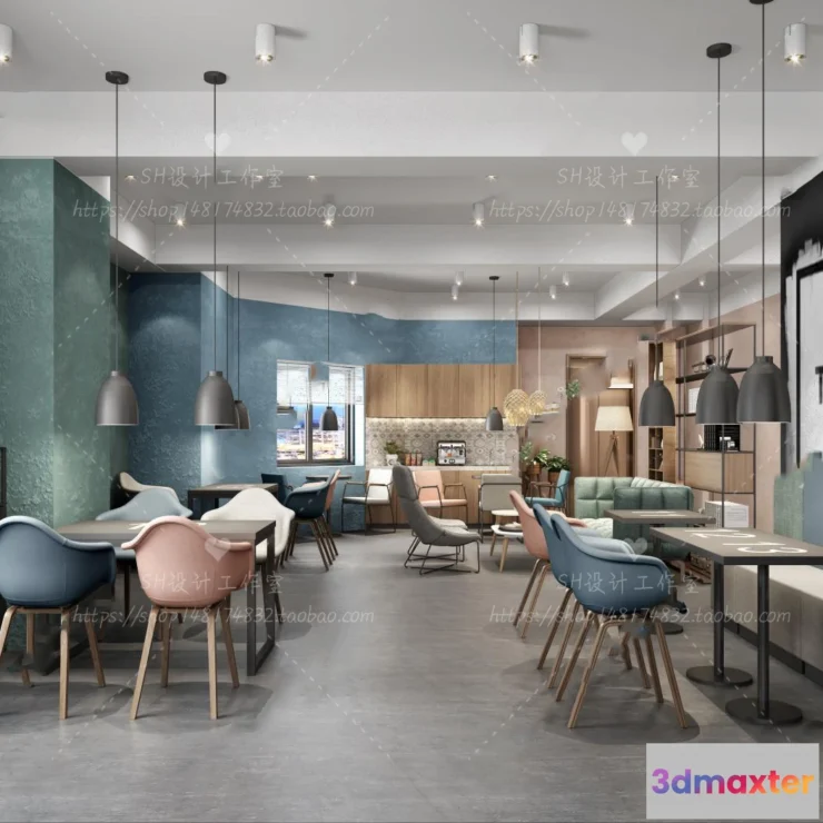 1119644 - STUDIO OFFICE 3D SCENES - VRAY RENDER - 100