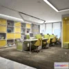 1119668 - STUDIO OFFICE 3D SCENES - VRAY RENDER - 22