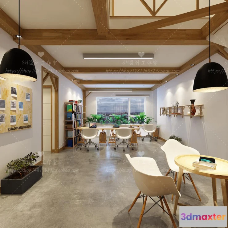 1119822 - STUDIO OFFICE 3D SCENES - VRAY RENDER - 99