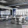 1123306 - 3D OFFICE INTERIOR (VRAY) - WORKSPACE 3D SCENES - 025