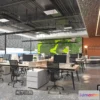 1123318 - 3D OFFICE INTERIOR (VRAY) - WORKSPACE 3D SCENES - 031