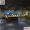 1123344 - 3D OFFICE INTERIOR (VRAY) - WORKSPACE 3D SCENES - 044