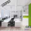 1123402 - 3D OFFICE INTERIOR (VRAY) - WORKSPACE 3D SCENES - 073
