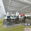 1123434 - 3D OFFICE INTERIOR (VRAY) - WORKSPACE 3D SCENES - 089