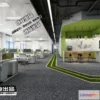 1123458 - 3D OFFICE INTERIOR (VRAY) - WORKSPACE 3D SCENES - 101