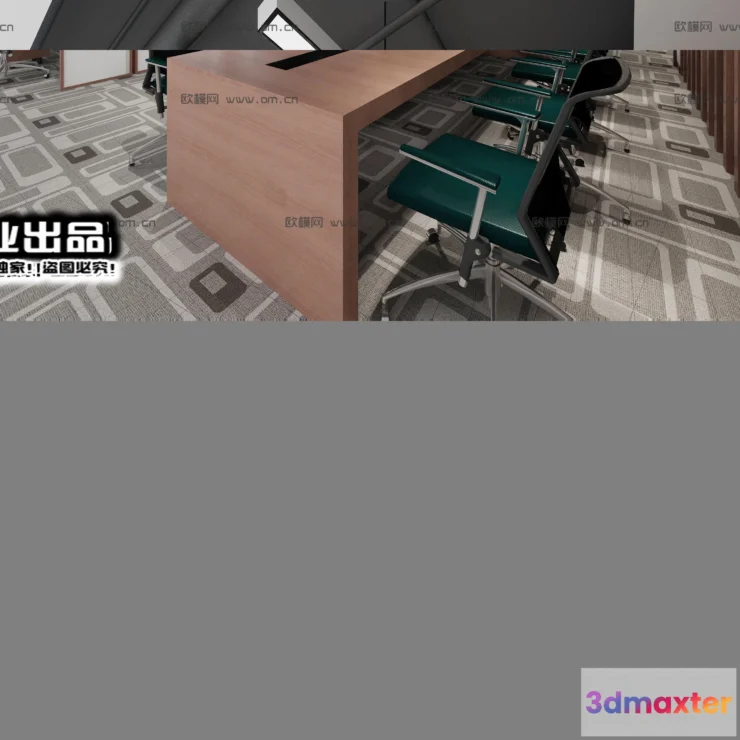 1123460 - 3D OFFICE INTERIOR (VRAY) - WORKSPACE 3D SCENES - 102