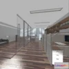 1123508 - 3D OFFICE INTERIOR (VRAY) - WORKSPACE 3D SCENES - 126