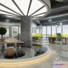 1123526 - 3D OFFICE INTERIOR (VRAY) - WORKSPACE 3D SCENES - 135