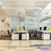 1123578 - 3D OFFICE INTERIOR (VRAY) - WORKSPACE 3D SCENES - 161