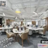 1123636 - 3D OFFICE INTERIOR (VRAY) - WORKSPACE 3D SCENES - 190