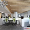 1123642 - 3D OFFICE INTERIOR (VRAY) - WORKSPACE 3D SCENES - 193