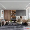 1123698 - 3D OFFICE INTERIOR (VRAY) - MANAGER ROOM 3D SCENES - 003