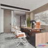 1123708 - 3D OFFICE INTERIOR (VRAY) - MANAGER ROOM 3D SCENES - 008