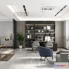 1123746 - 3D OFFICE INTERIOR (VRAY) - MANAGER ROOM 3D SCENES - 027
