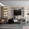 1123760 - 3D OFFICE INTERIOR (VRAY) - MANAGER ROOM 3D SCENES - 034