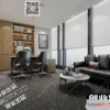 1123774 - 3D OFFICE INTERIOR (VRAY) - MANAGER ROOM 3D SCENES - 041