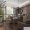 1123780 - 3D OFFICE INTERIOR (VRAY) - MANAGER ROOM 3D SCENES - 044