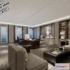 1123814 - 3D OFFICE INTERIOR (VRAY) - MANAGER ROOM 3D SCENES - 061