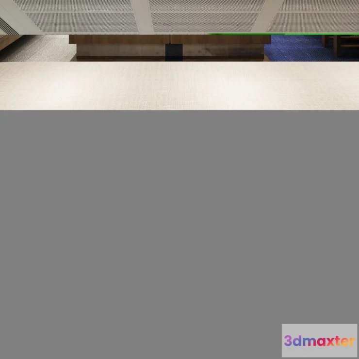 1123860 - 3D OFFICE INTERIOR (VRAY) - MANAGER ROOM 3D SCENES - 084