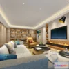 1123880 - 3D OFFICE INTERIOR (VRAY) - MANAGER ROOM 3D SCENES - 094