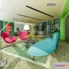 1123884 - 3D OFFICE INTERIOR (VRAY) - MANAGER ROOM 3D SCENES - 096