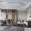 1123912 - 3D OFFICE INTERIOR (VRAY) - MANAGER ROOM 3D SCENES - 110