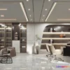 1123918 - 3D OFFICE INTERIOR (VRAY) - MANAGER ROOM 3D SCENES - 113